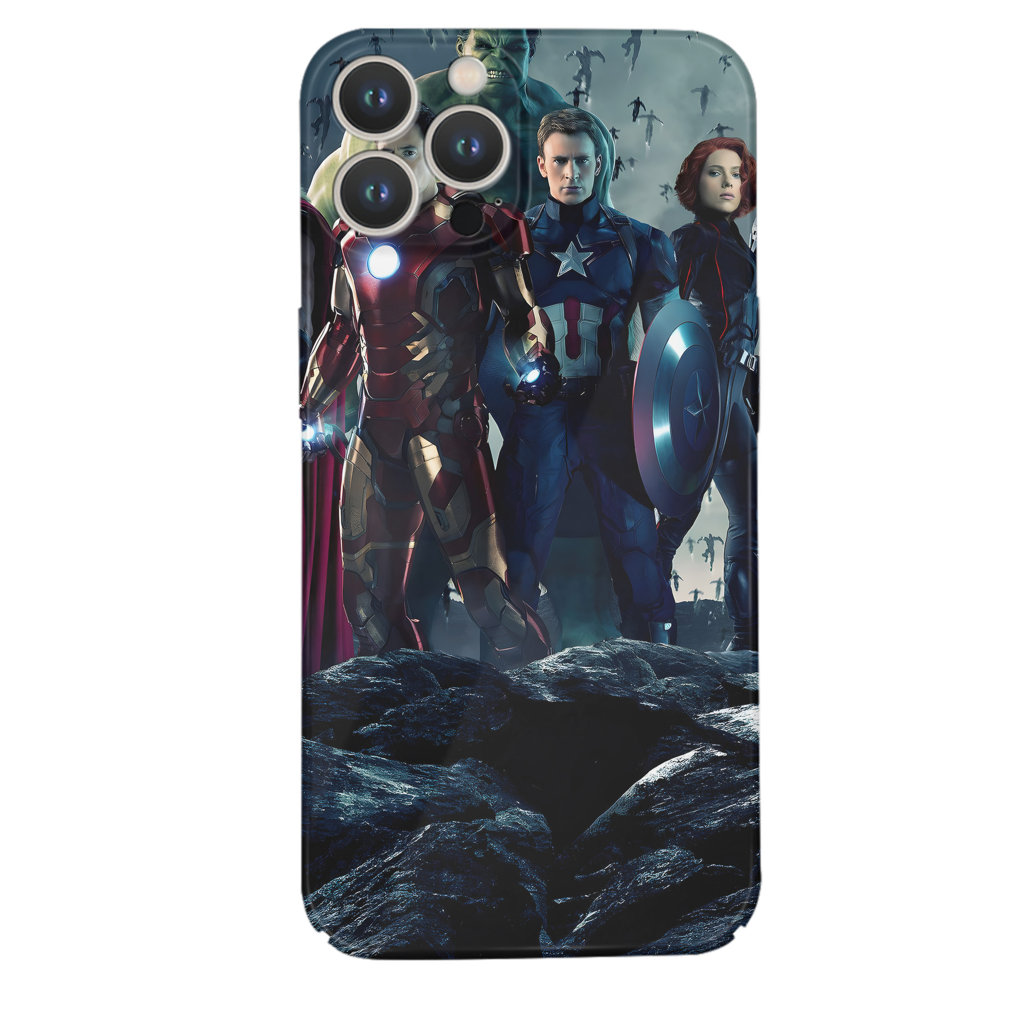 （画像用） アベンジャーズ The Avengers 【iPhone 14シリーズ対応】ハードケース